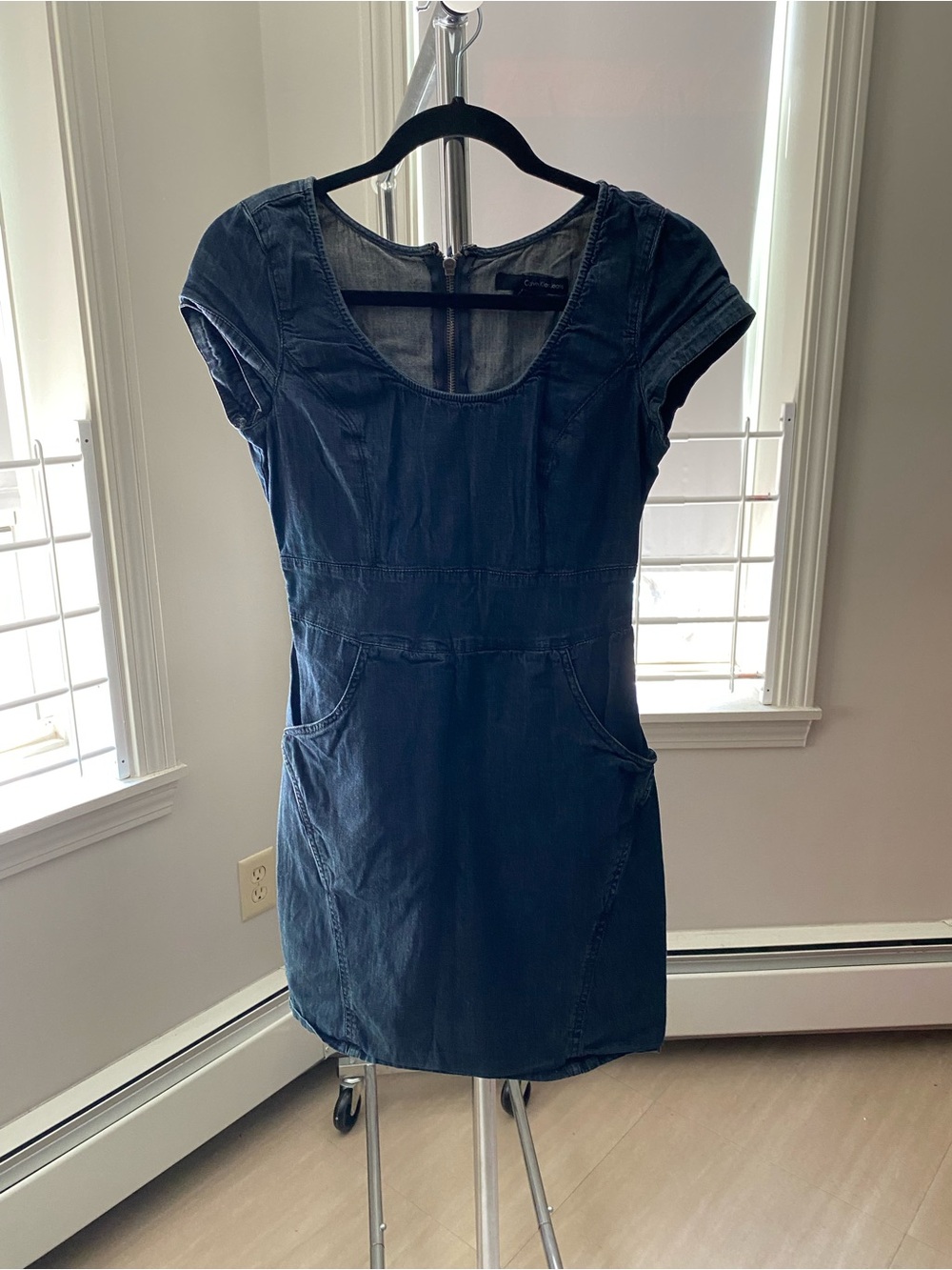 Calvin Klein Jeans Indigo Denim Mini Dress